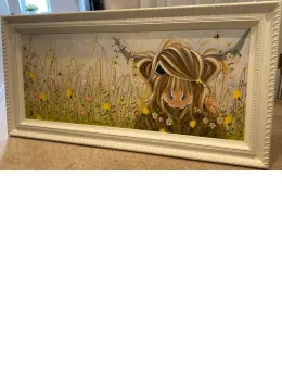 Bee-utiful Summer - Original - White Framed