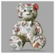 Best Friend - Teddy Bear (Grey Background) - Large - Mounted