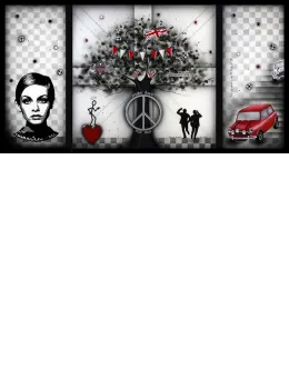 Best Of British - The 60's - Black Framed