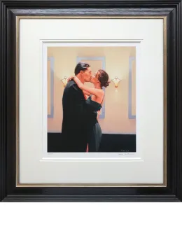 Betrayal - First Kiss - Black Framed