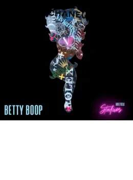 Betty Boop - Original - Wall Sculpture - With Wall Fittings