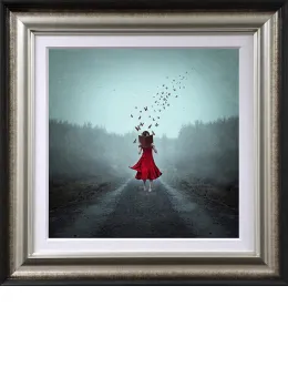 Between The Pages - Framed