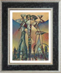 Big Ben Champagne (Small) - Limited Edition - Framed