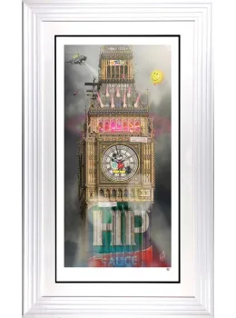 Big Bender - White Framed