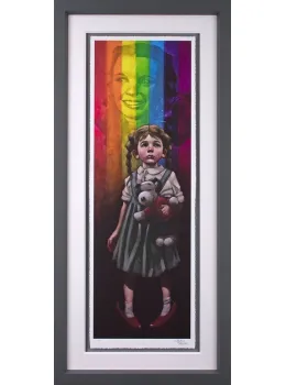 Birds Fly Over The Rainbow - Framed
