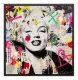 Blonde Bombshell - White Framed
