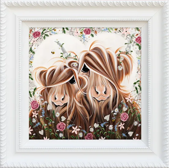 Blooming Love - Framed Blooming Love - Framed