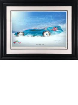 Bluebird - Black Framed