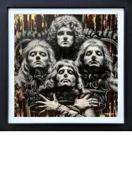 Bohemian Rhapsody - Original - Black Framed