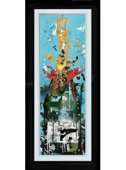 Bollinger Bubbles - Limited Edition - Black Framed