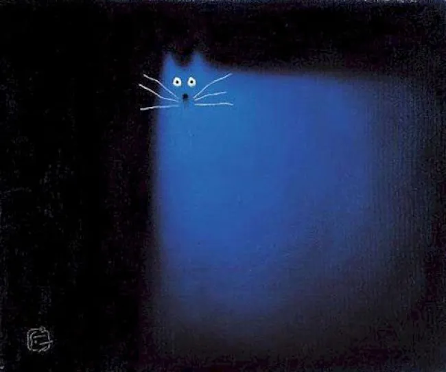 Boo Cat - Mounted