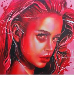 Born Rare - Original - Framed - Framed Box Canvas