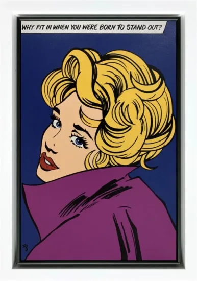Born To Stand Out - Original - Framed