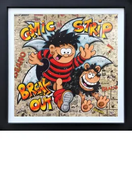 Break Out - Original - Black Framed