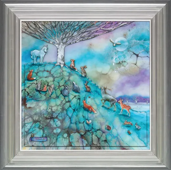 Breath Of The Wild - Silver-Blue Framed Breath Of The Wild - Silver-Blue Framed