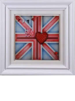 Britannia - Bagpuss - White Framed