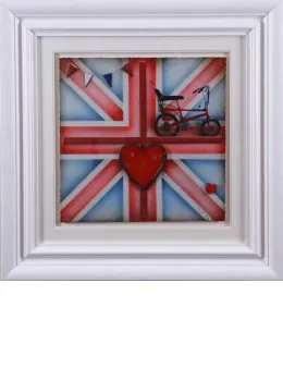 Britannia - Chopper - White Framed
