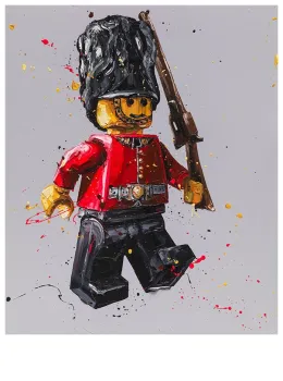 Buckingham (Lego) - Mounted