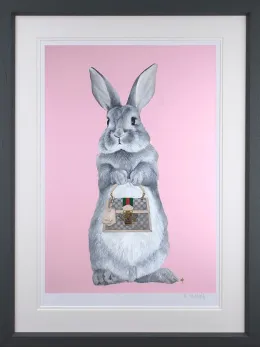 Bunny Girl - Gucci - Framed