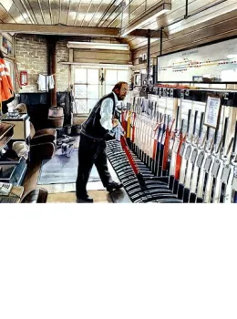 Bury St. Edmunds Yard Signal Box - Print
