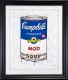 Campbell's MOD Soup - Artist Proof Black Framed