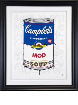 Campbell's MOD Soup - Black Framed