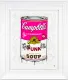 Campbell's Punk Soup - White Framed