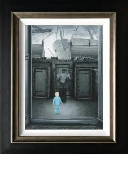 Can I Come And Help? - Canvas - Framed