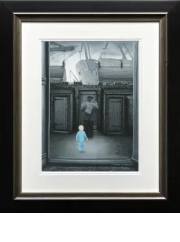 Can I Come And Help? - Paper - Framed