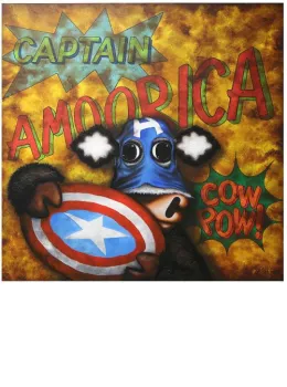 Captain Amoorica - Canvas - Box Canvas