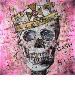 Cash Is King - Mounted