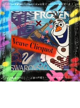 Celebrate On Ice - Original - Multi Colour Framed