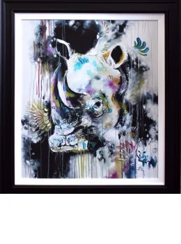 Charge - Canvas - Framed
