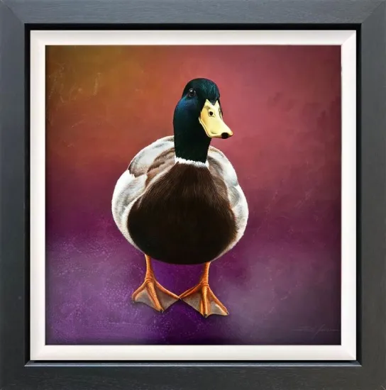 Charlie In The Park - Original - Framed