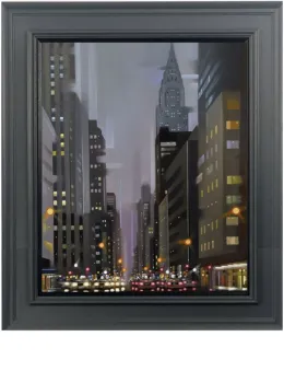 Chrysler - Canvas - Grey Framed