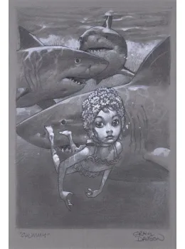 Chummy - Sketch - Mounted