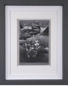 Chummy - Sketch - Framed