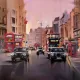 City Streets - Paper - Mounted