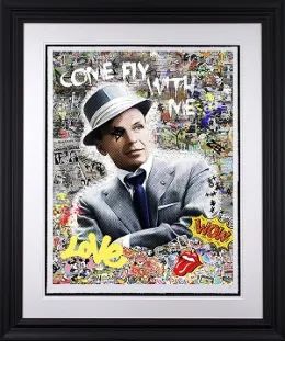 Come Fly With Me - Black Framed