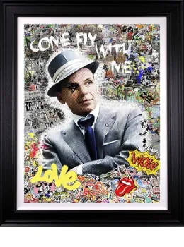 Come Fly With Me - Deluxe - Black Framed