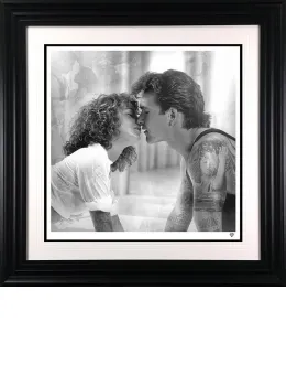 Come Here Loverboy (Black & White) - Artist Proof Black Framed