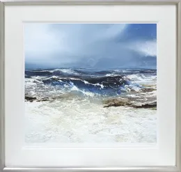 Coming To Shore - Paper - Silver Framed