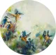 Concentration (Kingfishers) (Small) - Mounted