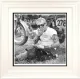 Cooler King II (Black & White) - White Framed