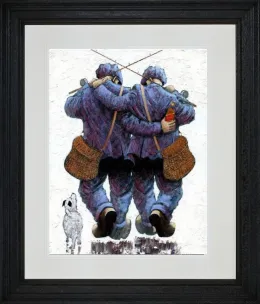 Couldnae Catch A Cold - Black Framed