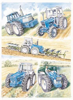 County Tractors - Print