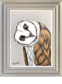 Curiosity - Original - Light Grey Framed