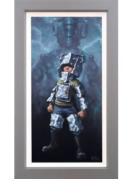 Cyberfan - Canvas - Framed