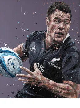 Dan Carter - Mounted