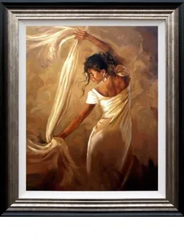 Dance Of Satin - Framed